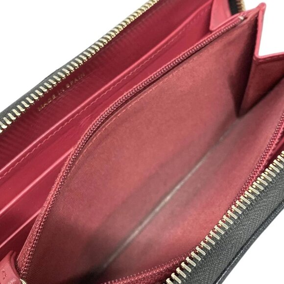 Auth CHANEL CHANEL 19 long zipped wallet AP1063 Black Lambskin Long Wallet - Picture 4 of 13